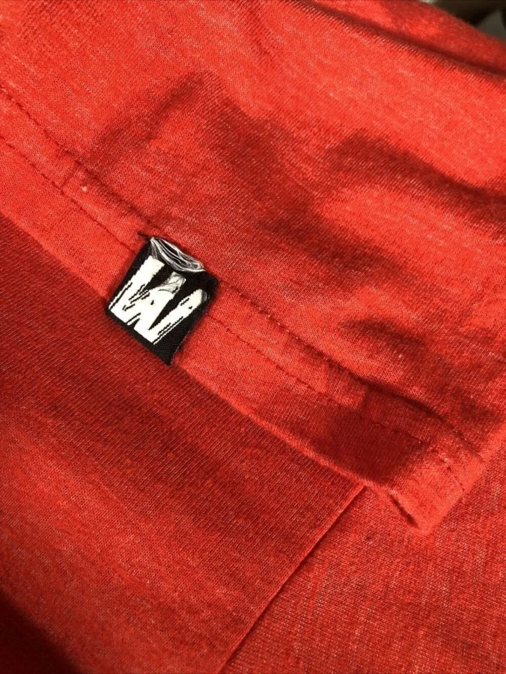 W2W T Shirt Men’s Indian Wild Spirit Red Biker Shirt Size Adult Large￼ - Picture 10 of 10